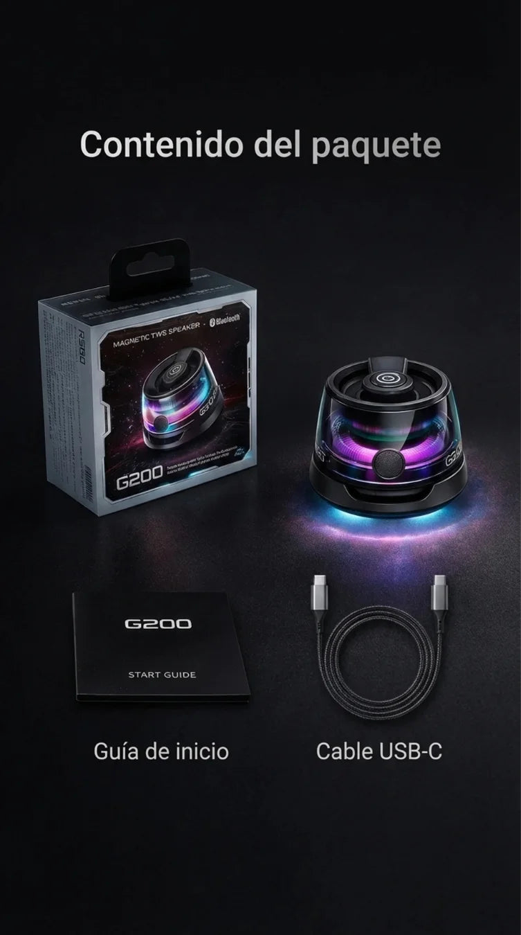 Mini Parlante Bluetooth Magnético